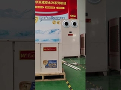 Deckenkanaltyp Verdunstungskühlwärmepumpe für Supermarktlager Untergrundgarage