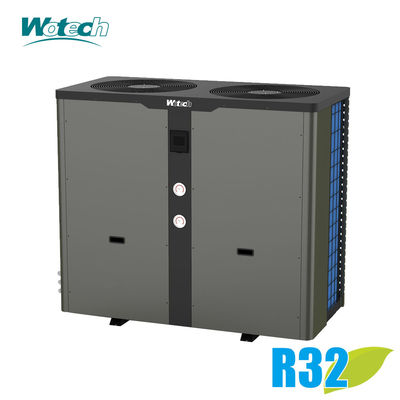 kaufen Wotech 55Kw R32 Schwimmbad Wärmepumpe OEM DC On/Off Elektrisch Für Hotel Pool Wasserheizung Online-Herstellung