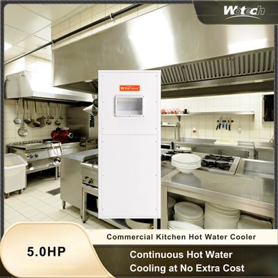 kaufen R410a 5 HP Commercial Kitchen High Temperature Hot Water Cooling Unit Online-Herstellung