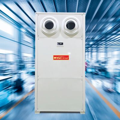 Energieeffizienz Industrielle Bodenstand-Klimaanlage Elektrowasserkühlung für Sportstätten Logistik und Lager