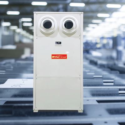 Verdunstungskühlwärmepumpe Halbluftwassergekühlt R410A Wechselstromstromquelle für Raum Garage Nutzung Gewerbebedarf
