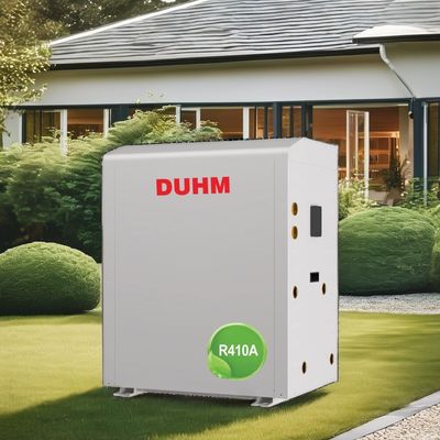 Wohnheizung 31 kW Wärmepumpe mit eingeschalteter und ausgeschalteter Steuerung