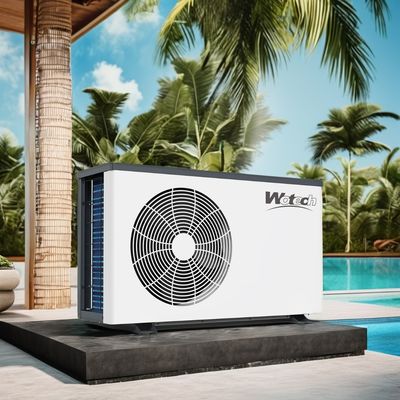 Wasserdurchfluss m3/h 8-10 Metall-Schwimmbad-Wärmepumpe 21 kW für leistungsstarke Leistungen