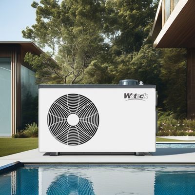 Schwimmbadheizung Inverter Wärmepumpe mit privater Form und Seidenbilddruck