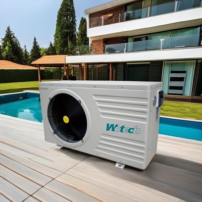 R32 Niedertemperatur-Wärmepumpe für Schwimmbäder mit Solarheizung 1,9 m3/h