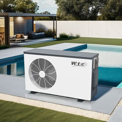 16 Kw Metallgehäuse R32 Schwimmbad Wärmepumpe mit WiFi Smart Control und lange