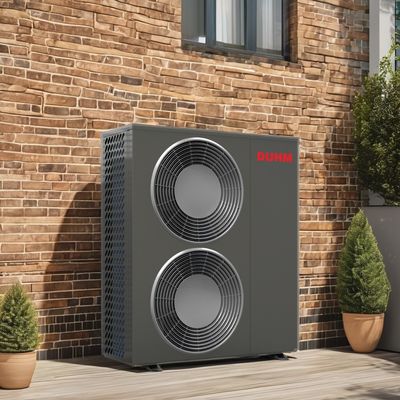 Monoblock R290 EVI Inverter Heizung Kühlung Warmwasser Wärmepumpe mit Monoblock-Design