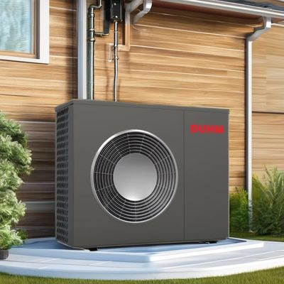 16 kW R290 EVI Luftquelle Wärmepumpe für Hotel Haushalt Pulver beschichtet galvanisierter Stahl