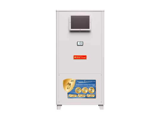 220V 60Hz 3-Phasen-Industrialkanal-Boden-Wasserkühler mit Vorderausgang