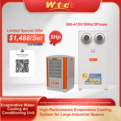 Sonderangebot für Verdunstungskühler-Klimaanlagen, Standgerät, Jet Flow Indoor mit Kunststoff-Außeneinheit