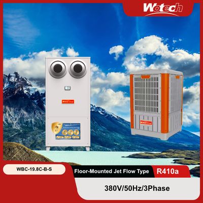 Sonderangebot für Verdunstungskühler-Klimaanlagen, Standgerät, Jet Flow Indoor mit Kunststoff-Außeneinheit